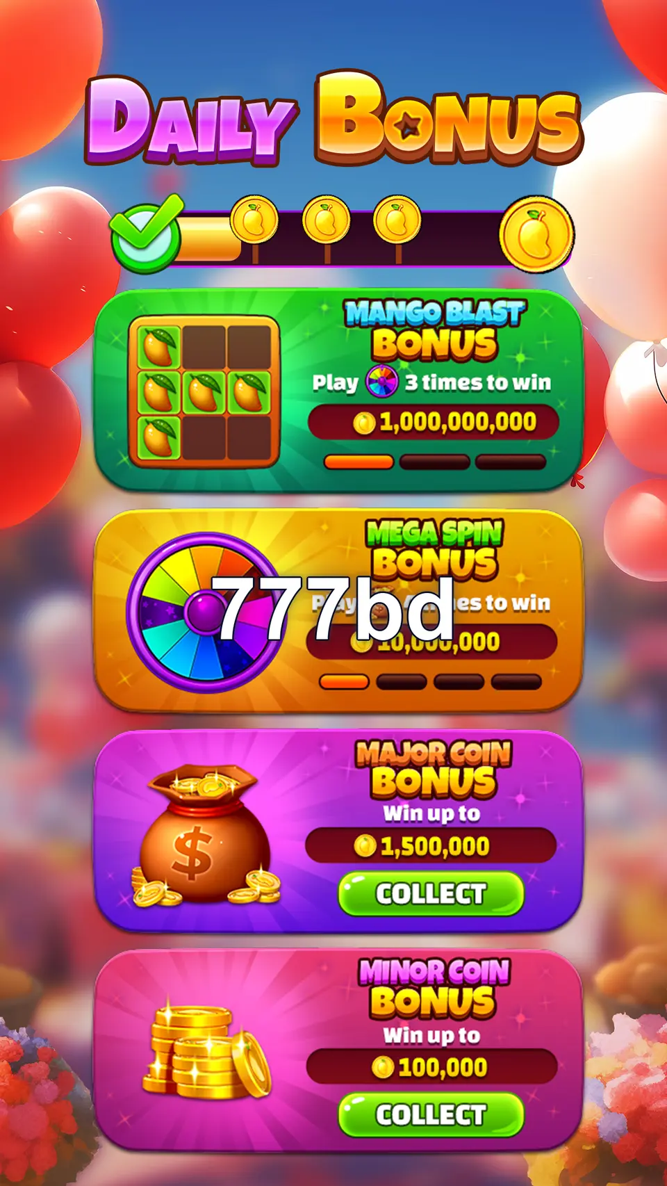 777bd লগইন